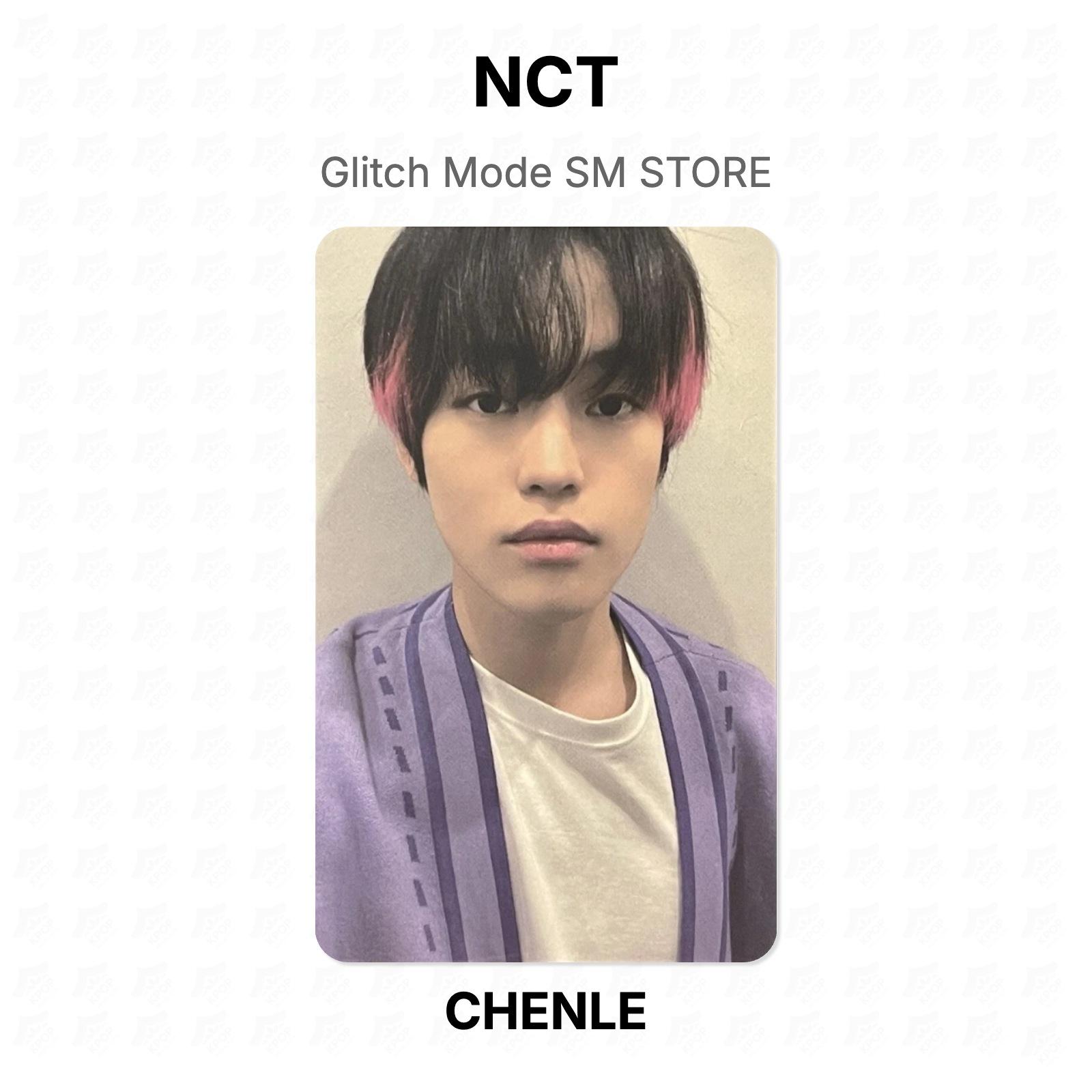 NCT Glitch Mode SM STORE Официальная фотокарточка CHENLE