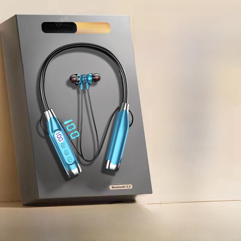 Wireless Bluetooth Neckband Headset with Noise Reduction, Extended Standby, Music & Call Features, Karaoke Compatibility