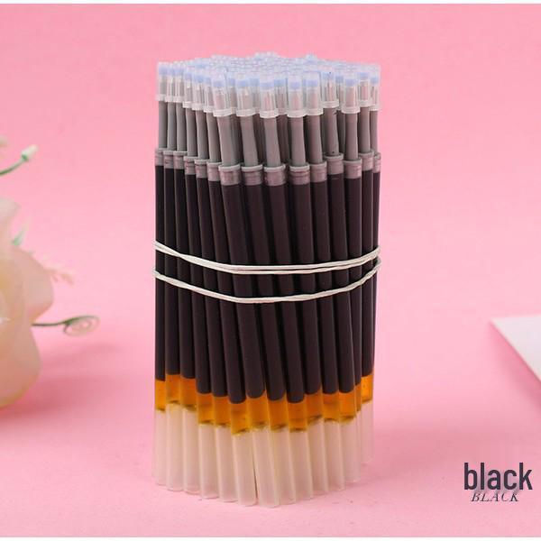 K35 Click-Action 0.5mm Bullet Tip Pen - Red, Black, Blue - Smooth Refill Water-Based Signature Pen for Office Use