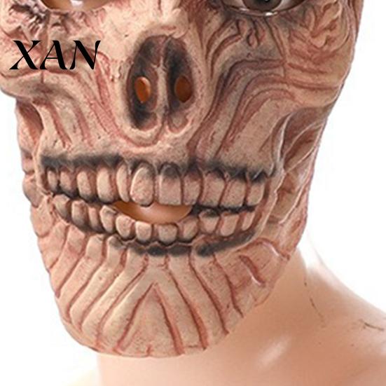 Halloween Skull Masque Scary Masque, Horror Full Face Latex Skin Friendly for Costume, Cosplay Party, Haunted House Prop