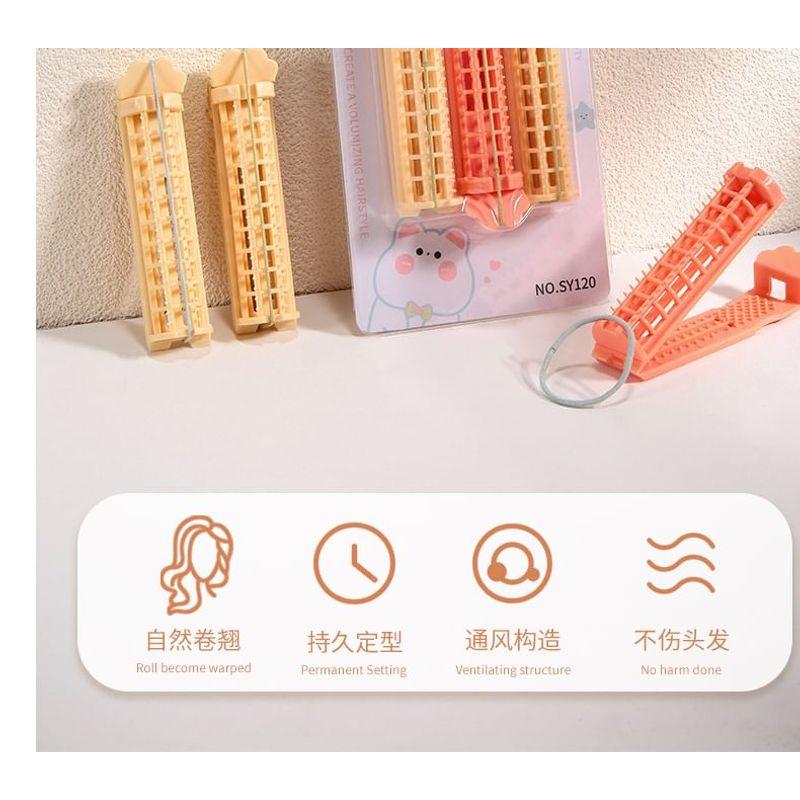 YOUSHA - Set of 3: Plastic Hair Roller