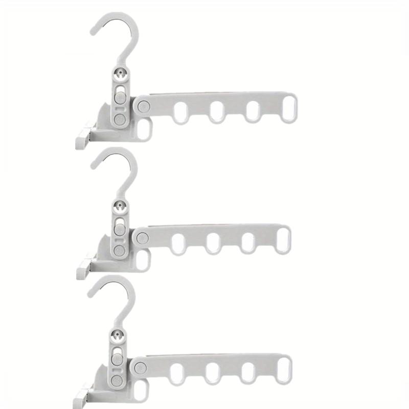 Folding Hanger Rack Heavy Duty Clothes Hangser Clothes Storage Organizer For Travel Dorm  Essential Drying Tool For Clothes