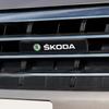 2025 New 1/2PCS Car Decorative Light LED Front Hood Grille Emblem Badge Decor For Skoda Octavia Fabia RS Kamiq Kodiaq Rapid SCAL