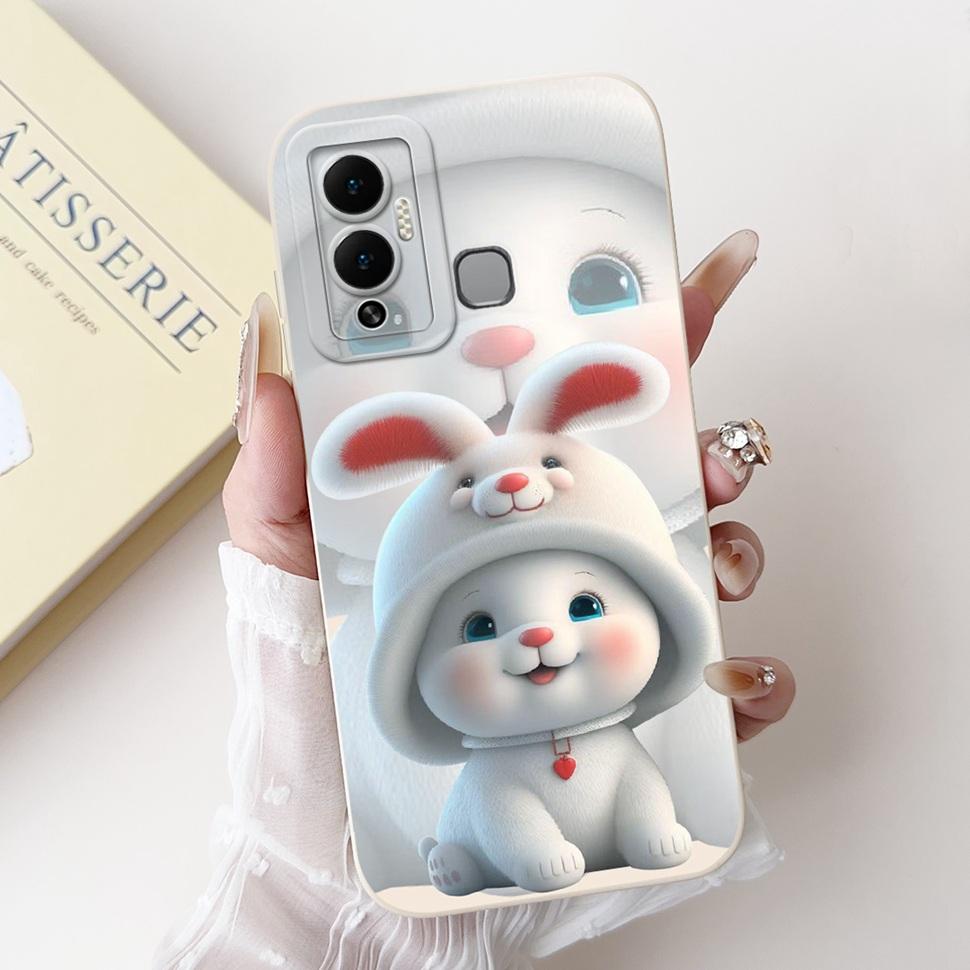

For Infinix Hot 12 Play Case Lovely Panda Painted Soft Silicone Phone Cover Case For Infinix Hot 12 Hot12 Play Fundas Capa Bags Hot 12 Play