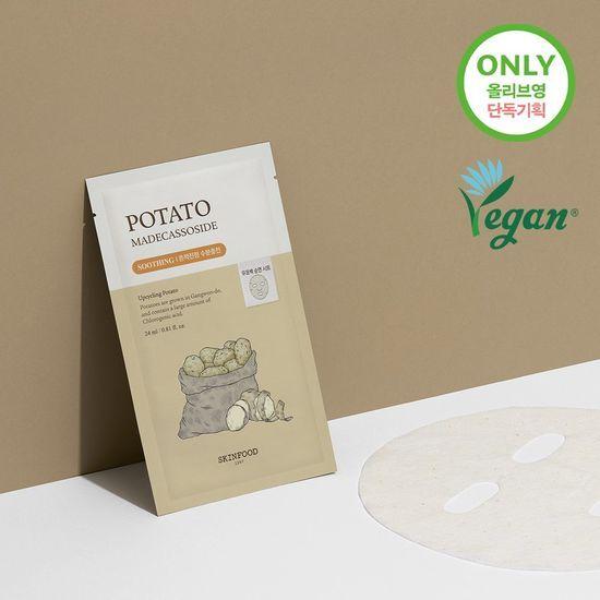 Skinfood Potato Madecassoside Mask Sheet Promotion 7 Sheets (+3 Sheets Free)
