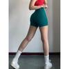 Hip Raise High Waist Exercise Shorts Women's Fitness Shorts Peach Hip Slimming No Embarrassment Yoga Pants Running 2025