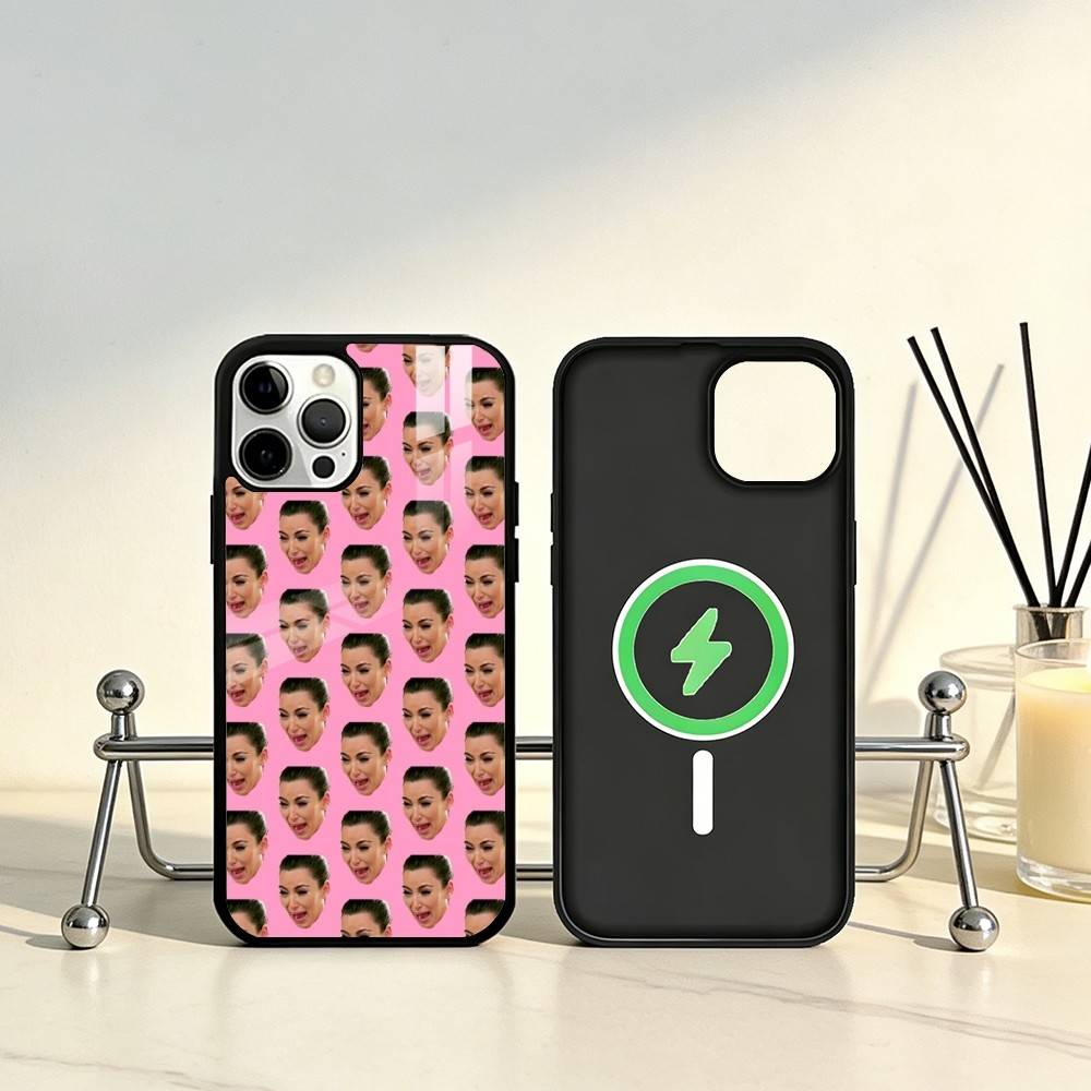 Kim K-Kardashian M-Memes Phone Case For iPhone17,16,15,14,13,12,11 Plus,Pro Max Magnetic For Magsafe Wireless Charging iPhone16