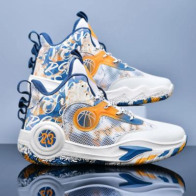 Men's Basketball Shoes Athletic Non-Slip Student Field Original Training Breathable Sneakers Sports Outdoor Male Basket Shoes