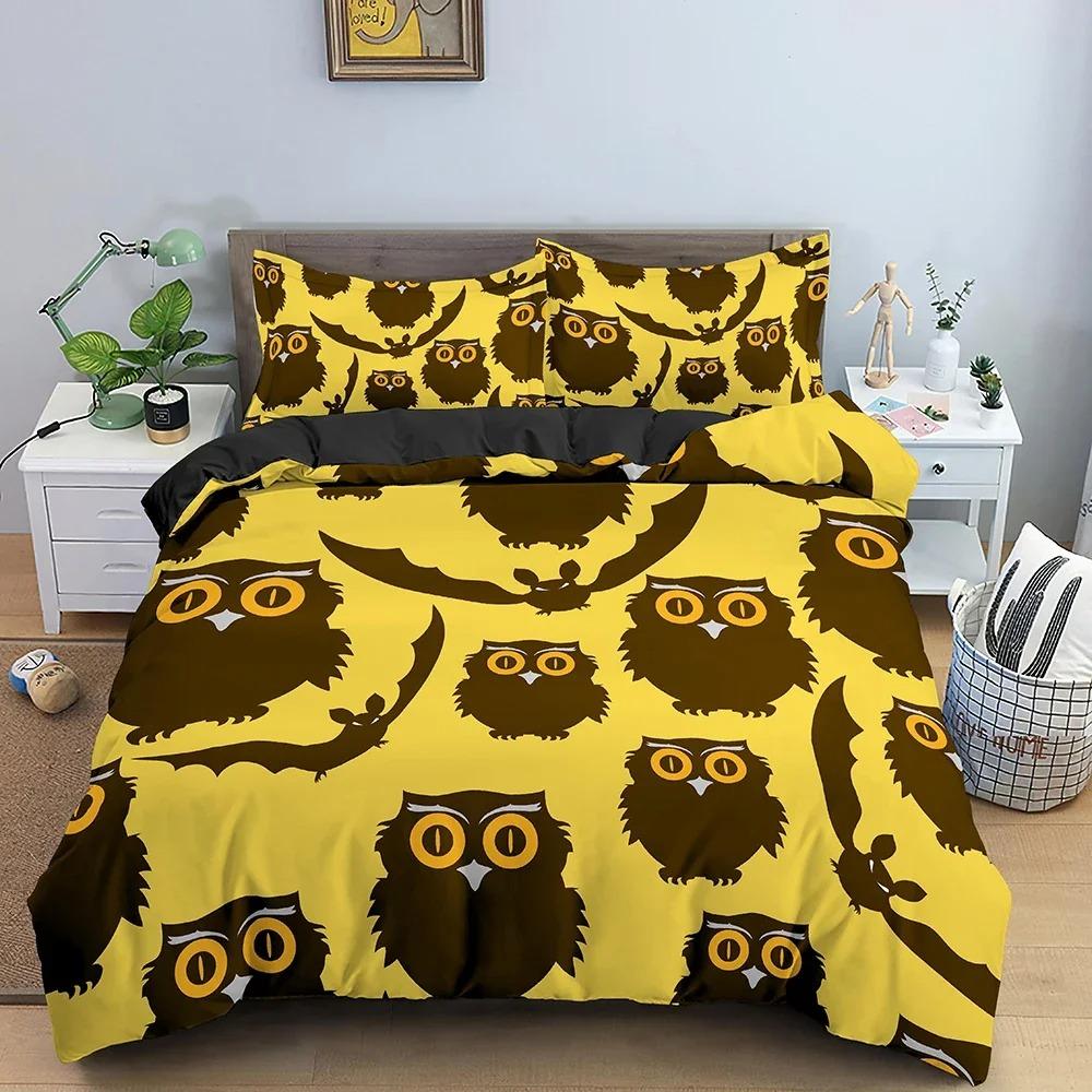 3D Print Bedding Set Halloween Pattern Duvet Cover Comforter Covers Single Twin King Size Quilt Cover With Pillowcase
