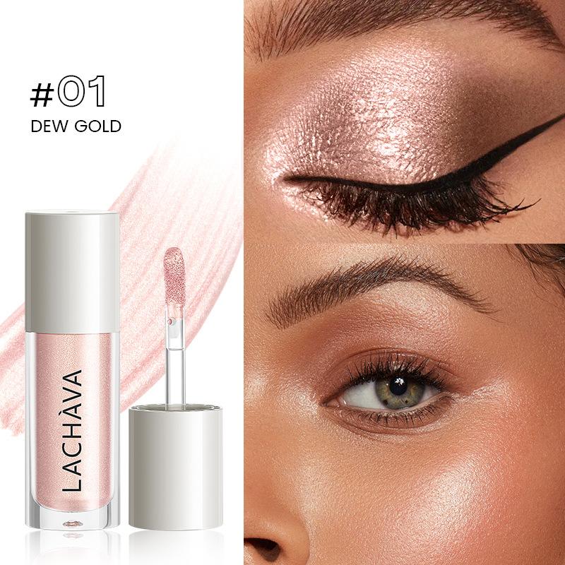 Multi-functional Moisturizing Liquid Highlighter Liquid Blush Eyeshadow Lip Gloss Brightens Lips and Cheeks Multi-functional Liquid Contouring