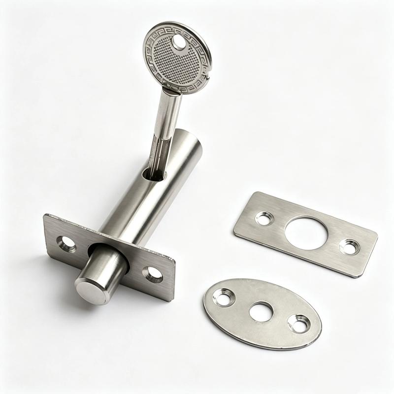 Hidden Tube Well Lock Simple Installation For Concealed Door Fire Door Fire Pipe Well Lock Channel Rarelock