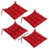 Kitchen Dining Chair Cushion Thick Soft Comfort Square Chair Pads Adjustable Strap Seat Cushion For Desk Office Chair Tools