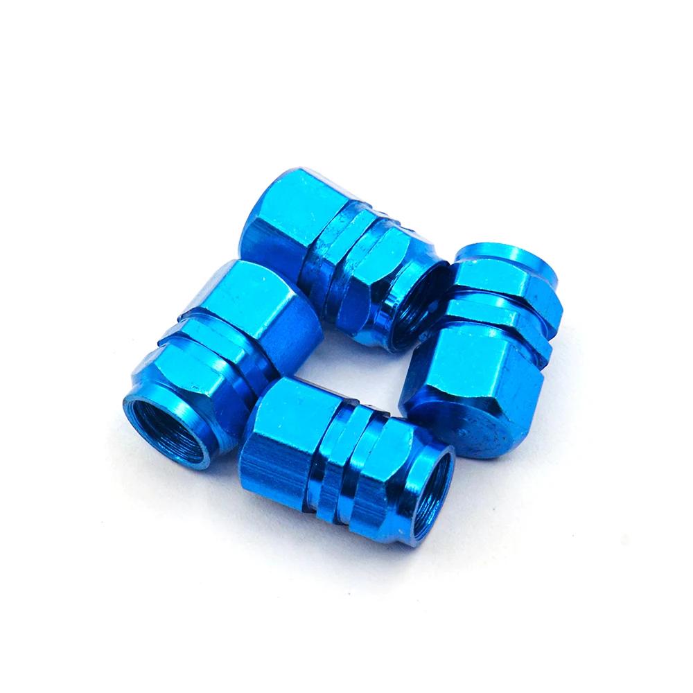 2023Theftproof Aluminum Car Wheel Tires Valves Tyre Stem Air Caps Airtight Cove 4pcs/set Dustproof Cover Car Styling Accessories
