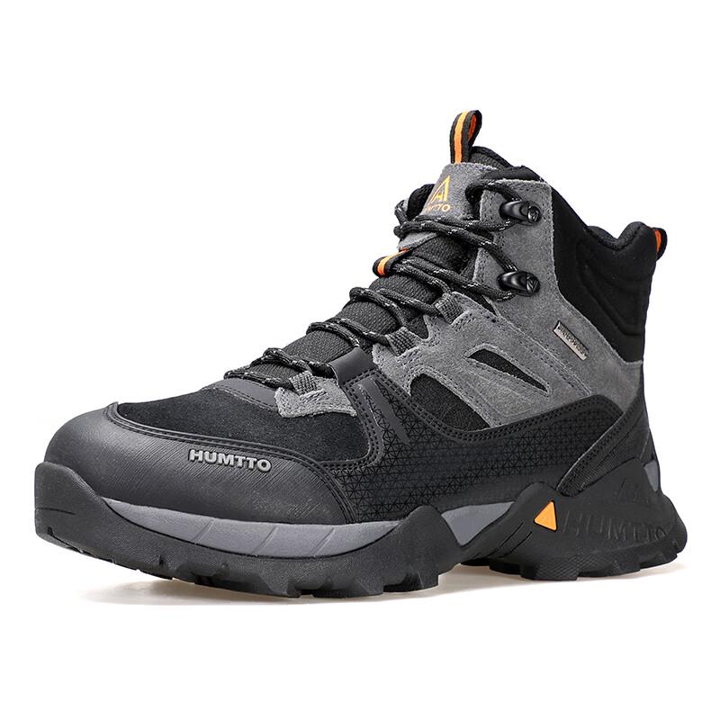 HUMTTO Men's High-Top Waterproof Hiking Boots
