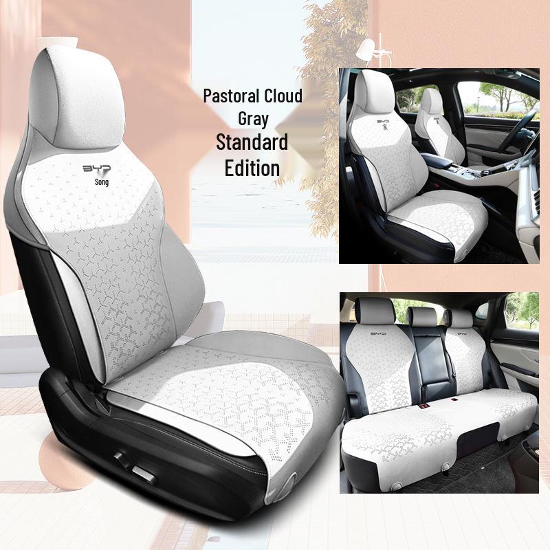 

2024 BYD Song Plus Suede Car Seat Cover Cushion for All Seasons