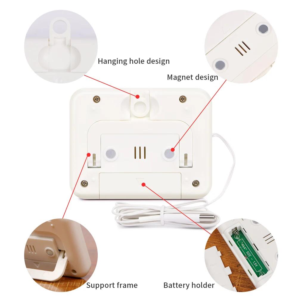 TM-3000 Digital Thermometer Household Mini Temperature Controller Portable Refrigerator Detection Thermometer With Sensor