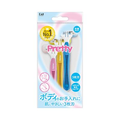 Kai Pretty 3-blade Body Women's Razor, 3 Pieces, 1 Piece