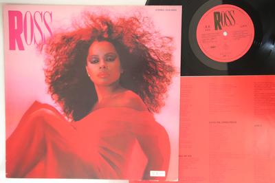 LP Record DIANA ROSS  Ross Embossed Sleeve ECS81610PROMO CAPITOL 1983 Japan SoulFunk Used