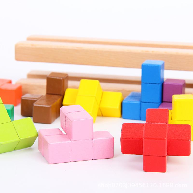 Children Break Through the Level, Puzzle, Educate the Brain ,  Early Education, Spatial Logic, Thinking, Training, and Develop Brain Intelligence Toys