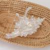 Stylish Spirals Hair Claw Clip Crystals Clear Acrylic Hair Clasp for Daily Use Secure Hold Gentle On Scalp