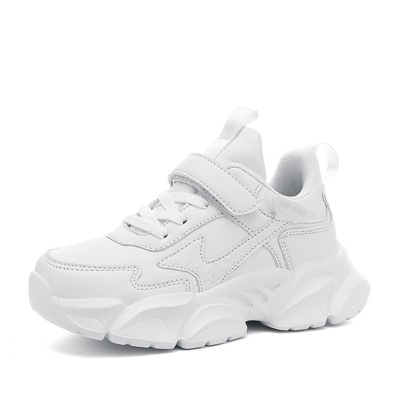 

Autumn Children Shoes Boys Leather Sneaker 4 To 10Y PU School Kids Daily Walking Sneaker Platform Tennis Shoes for Boy 37