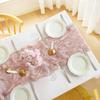2 Pack Cheesecloth Table Runners Cheese Table Cloth Gauze Boho for Wedding Bridal Shower Baby Shower Party Table Decorations