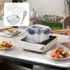 With Basket Multifunctional Deep Fryer Oil Filter Stainless Steel Frying Pan  French Fries Making