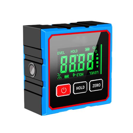 Magnetic Digital Angle Finder LCD Display Electronic Level Box Accurate Cube Inclinometer Table Saw Miter Protractor Woodworking Measuring Tool
