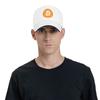 Bitcoin Logo Hat Bitcoin Cryptocurrency Crypto Baseball  Fashion Baseball Hats Breathable Casual Casquette Outdoor Unisex