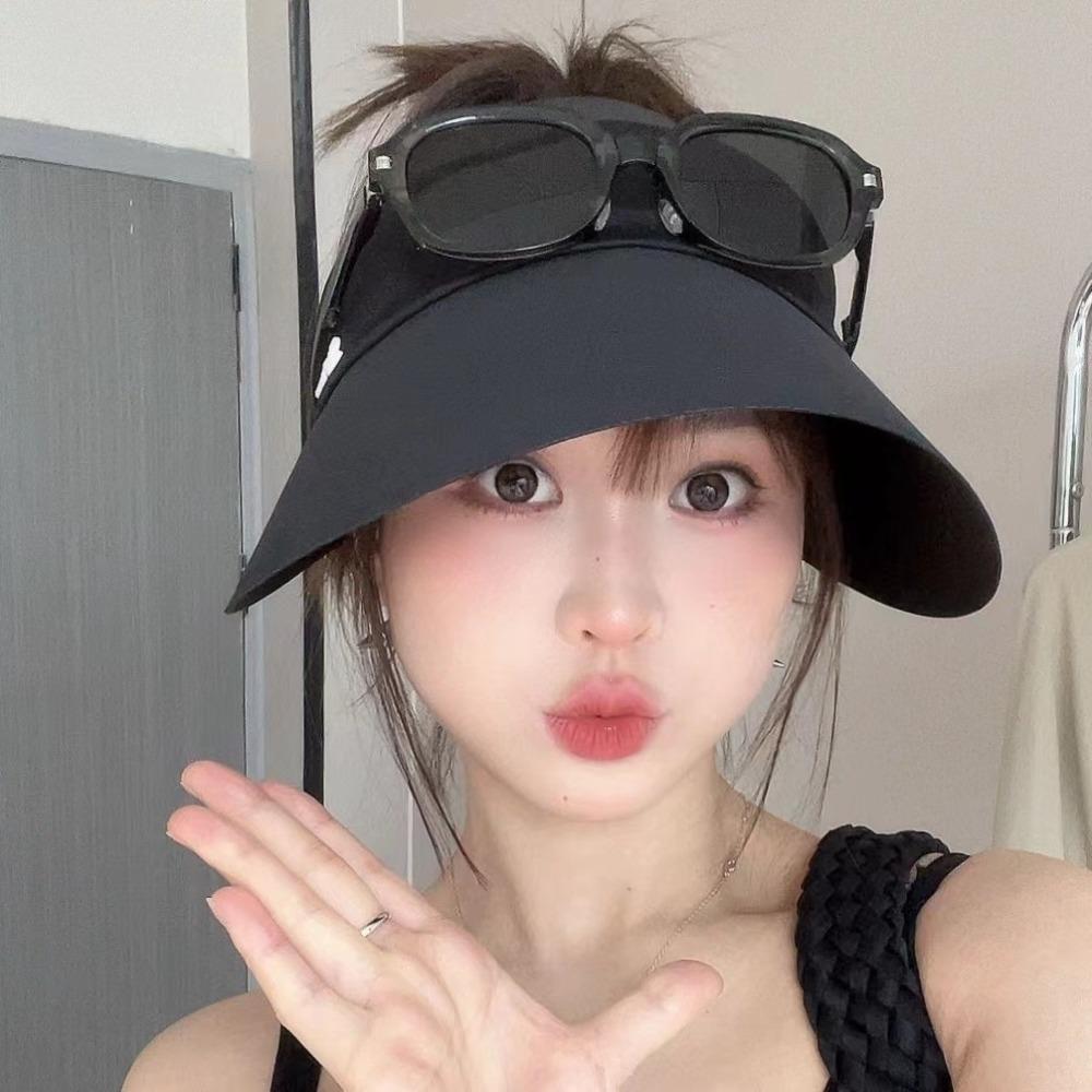 

Traceless Baseball Cap Anti-Sun Fisherman Hat Fashion Sunscreen Hat Summer бежевий