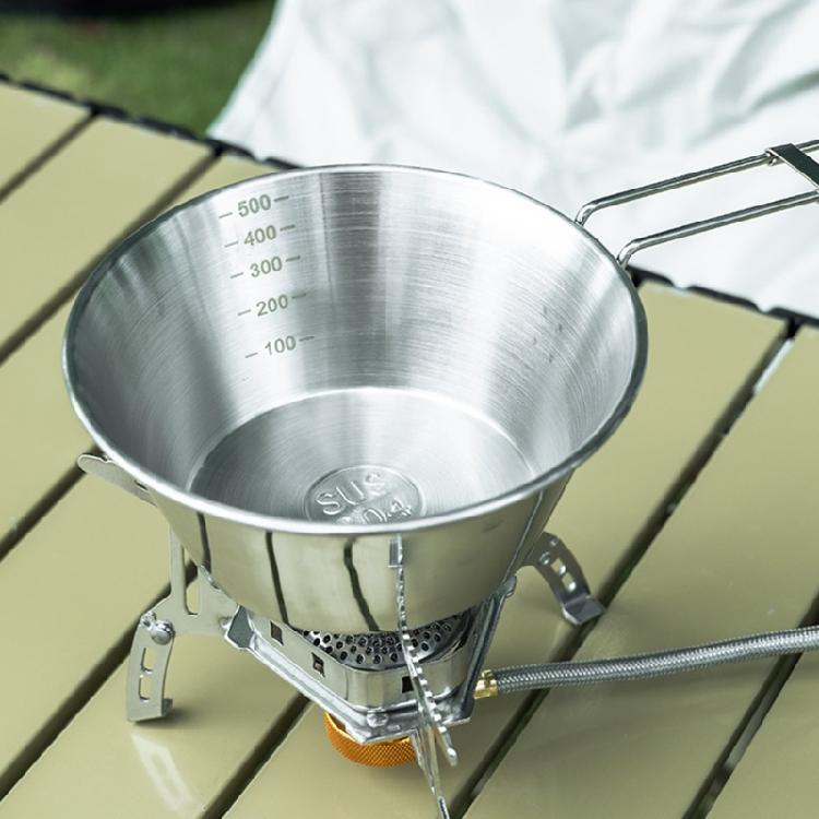 Stainless Steels Cups Plates Forks Spoons Camping Cutlery Set Outdoor Cooking Tableware with Plates Bowls Easy to Use