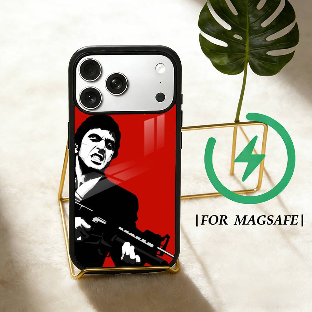 Classic Movie Scarface  Phone Case For iPhone 17,16,15,14,13,12,Plus,Pro,Max for Magsafe Magnetic Wireless Charging