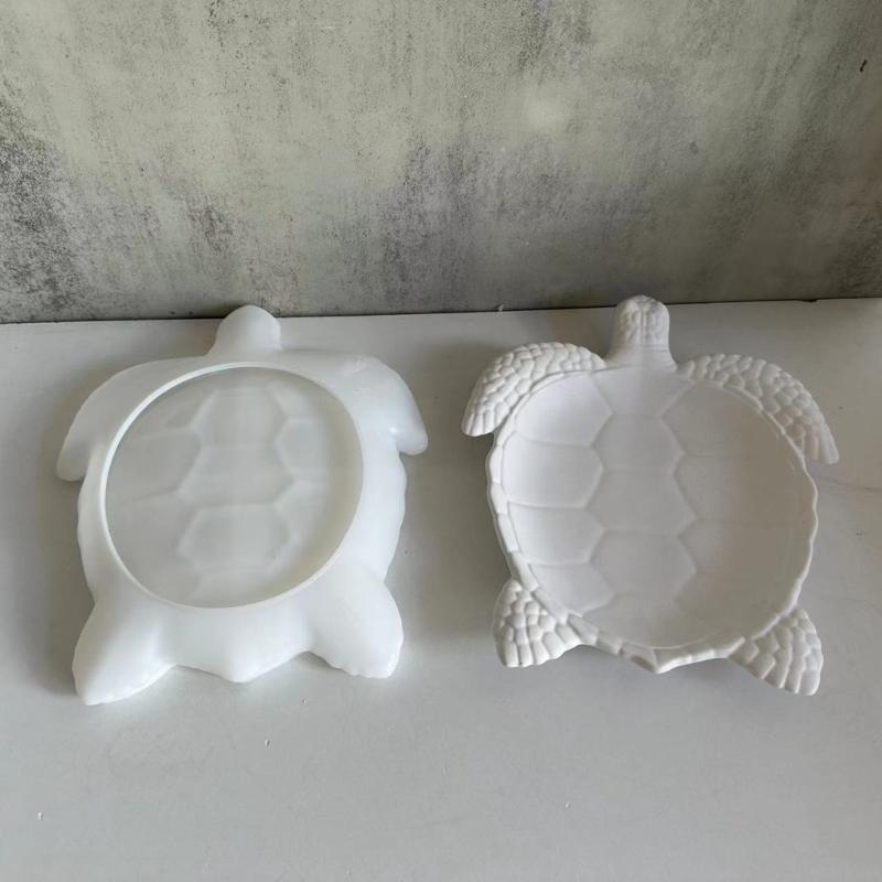 Versatile Turtles Silicone Tray Stylish Tray Silicone Molds for Making Resin Turtles Shaped Coasters Cup Mats Decoration