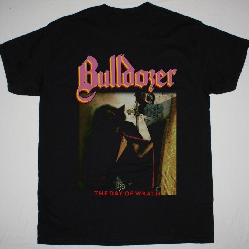 NEW BULLDOZER THE DAY OF WRATH Heavy Cotton Black Shirt S-5XL TT465 Unisex T-Shirt XXL