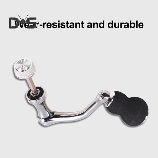 Fiskesnelle Vippearm Heavy Duty Metal Universal Spinning Baitcasting Snelle Krafthåndtak Reservedeler Fisketilbehør