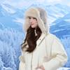 Thickened Warm Ear Cap Ladies Winter Hairy Warm Cotton Hat Outdoor Cycling Skiing Thunder Feng Hat