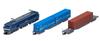 TOMYTEC N Gauge EF210 Type Container Train Set 3 Cars 98394 Railway Model Freight Car