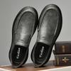 Klassiska Herr Casual Läder Loafers Utomhus Slip-On Business Skor Bekväma Körskor Hot Sale Herr Vandringsskor Mockasiner