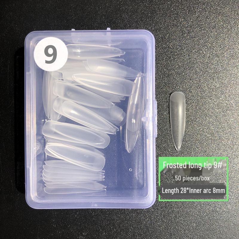 

Матовые ультратонкие накладные ногти без следов с дополнительными сменными накладками, двойного назначения, полировка не требуется