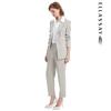 ELLASSAY Women's Refined TR Cropped Suit Pants