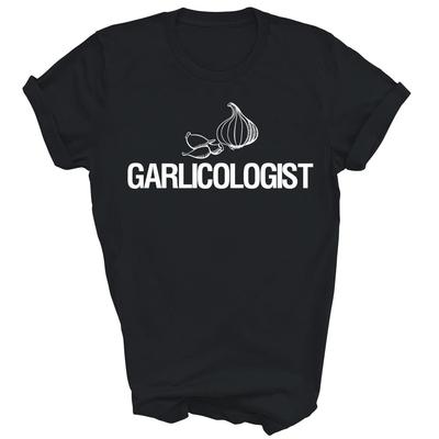 Knoblauch Knoblauchologe Lustiger Knoblauchliebhaber Unisex Shirt Geschenk