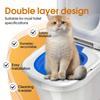Reusable Cat Toilet Guide Cat Toilet Trainer Cat Toilet Sand Tray Sand Pot Training Mat Cat Toilet Training Cleaning Seat Tool