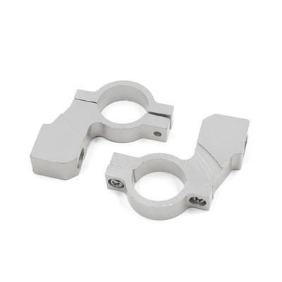 Motocyklové spätné zrkadlo Hliníková zliatina 10 mm 22 mm Držiak spätného zrkadla na riadidlá motocykla Pár