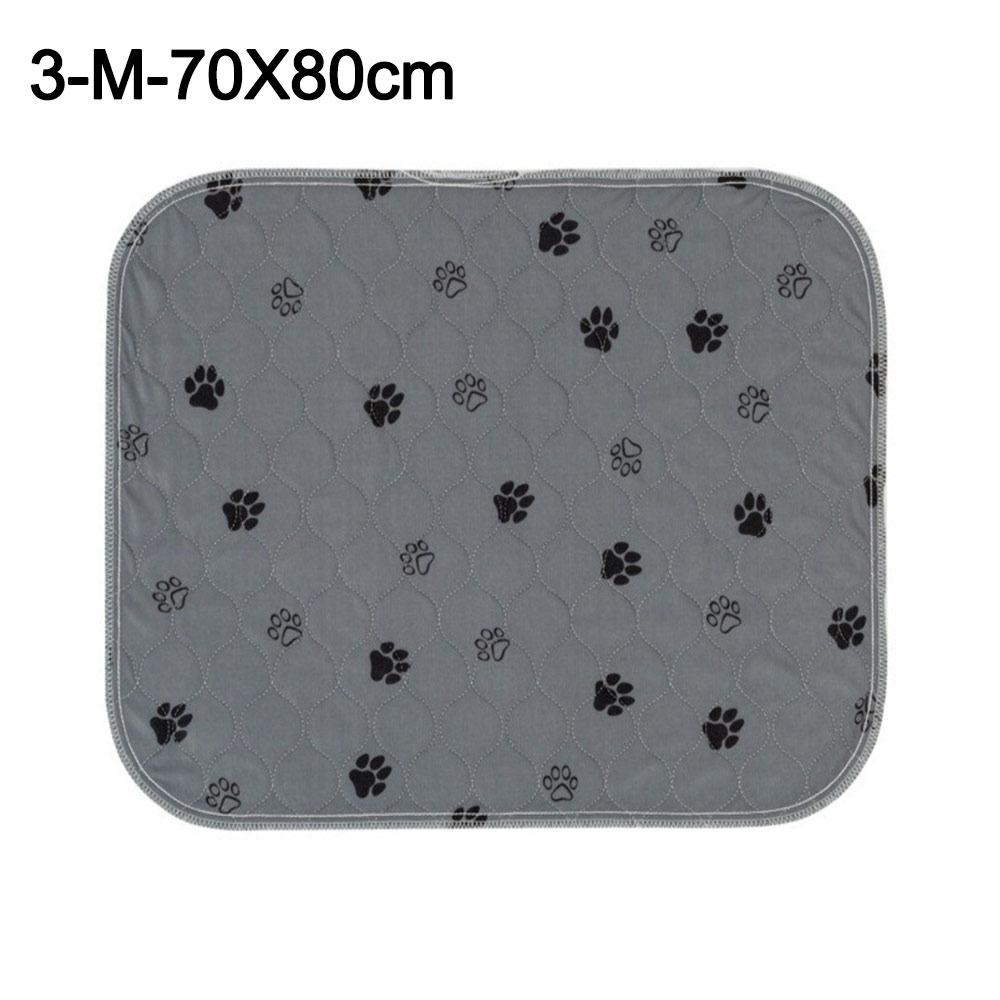 Saugfähige Unterlage Wasserdichte Welpen-Pipi-Unterlage Wiederverwendbare Schnell absorbierende Haustier-Schlafunterlage Waschbare Weiche Katzenwindelmatte Haustier-Training