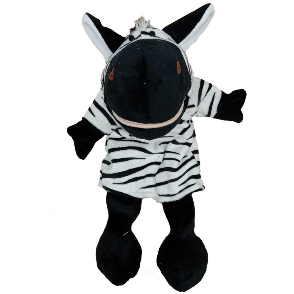 Jungle Animals Plush Hand Doll Early Education Hand Finger Puppets Animal Hand Puppet  Game Glove