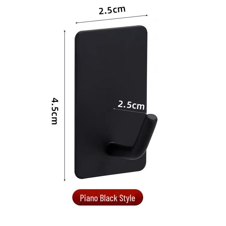 Stainless Steel Adhesive Door Hook | No-Drill, Traceless Wall-Mounted Hook for Clothes, Coats & Hats