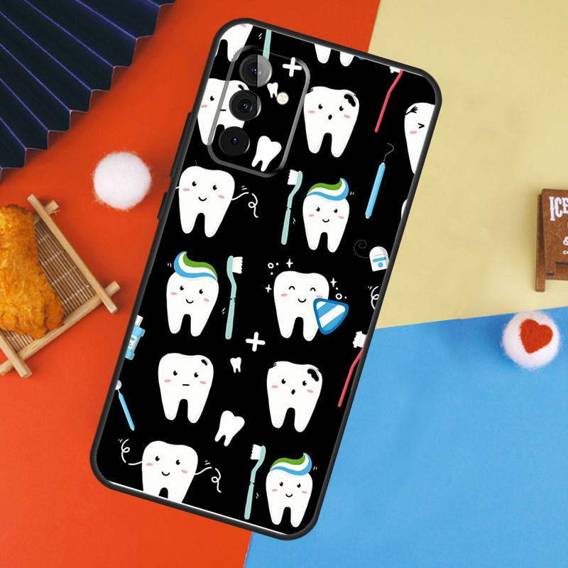 Dentist Dental Teeth Tooth Doctor Case For Samsung Galaxy A16 A26 A36 A56 A17 A55 A35 A15 A52 A32 A12 A53 A33 A13 A14 A34 A54