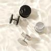 8PCS Spiral Snap Buttons, 3 Colors No Sew Detachable Clips for Cardigan Sweater, Fashion Decorative Tightening Gift