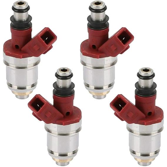 

4PCS New Fuel Injector For 1990-1995 Nissan Pickup D21 2.4L I4 16600-86G10 1660086G10 16600-86G00 1660086G00 Car Part 4Pcs