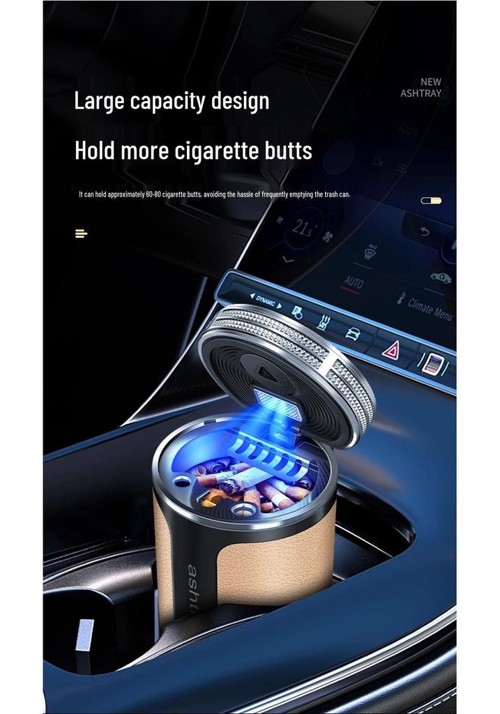 Changan Qiyuan Car Ashtray Anti-Ash Flying A05/A07 Q05/Q07/E07 Interior Smoking Extinguisher